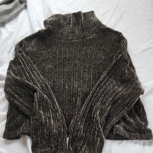 Women's Ribbed Turtleneck Sweater